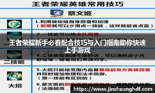 王者荣耀新手必看配合技巧与入门指南助你快速上手游戏